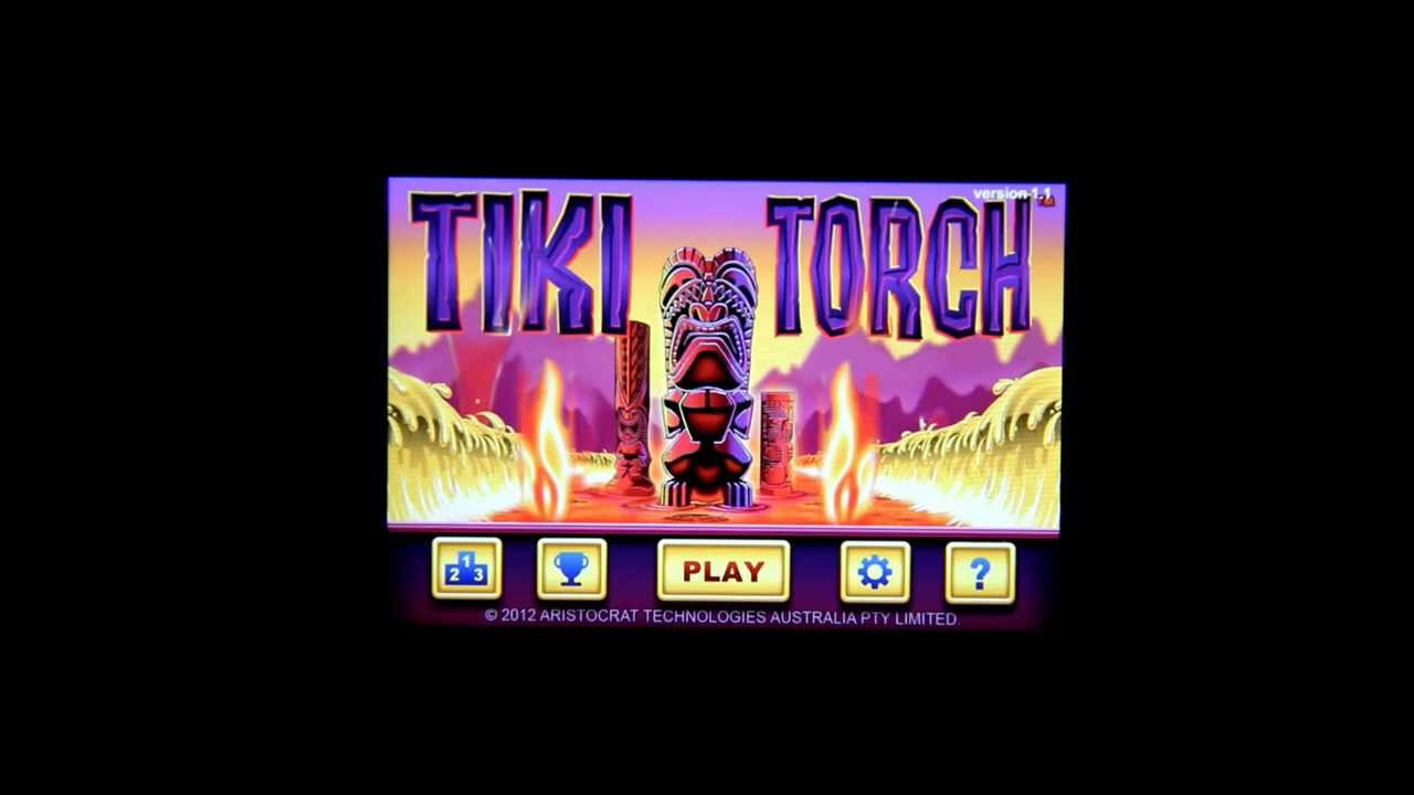 Tiki Torch casino slot game iPhone App Review YouTube