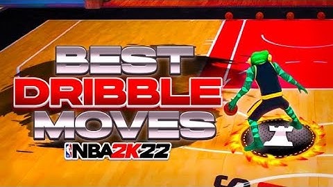 BEST GLITCHY ISO DRIBBLE MOVES IN NBA 2K22 + BEST PLAYMAKING BADGES (FASTEST DRIBBLE MOVES)