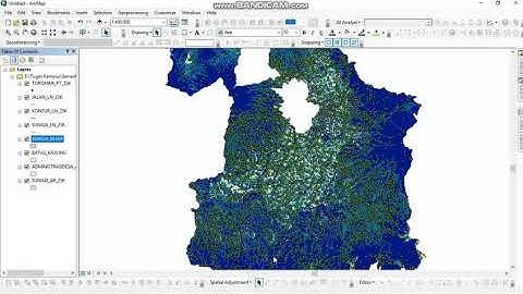 Memotong dan Overlay Peta Dasar (Arcgis)