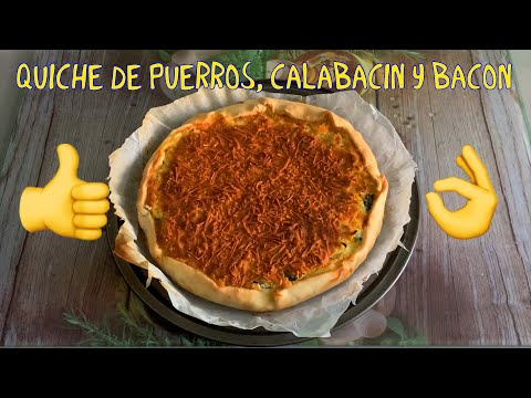 Receta Quiche De Puerros Thermomix