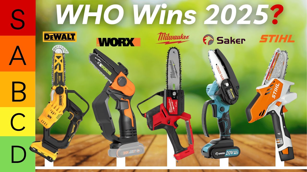 Best Cordless Mini Chainsaws 2025 - Tough call, but there's a CLEAR Winner!