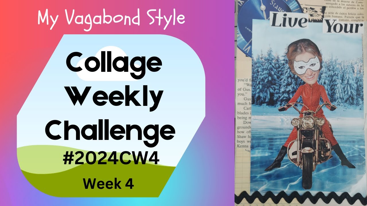 Collage Weekly Challenge #2024cw4 Margarete Miller - YouTube