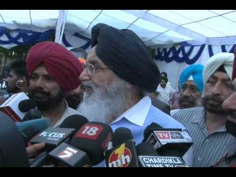 Badal l attack on Gandhi family l HSGPC l SAD office l Inter state meeting punjabi news channel