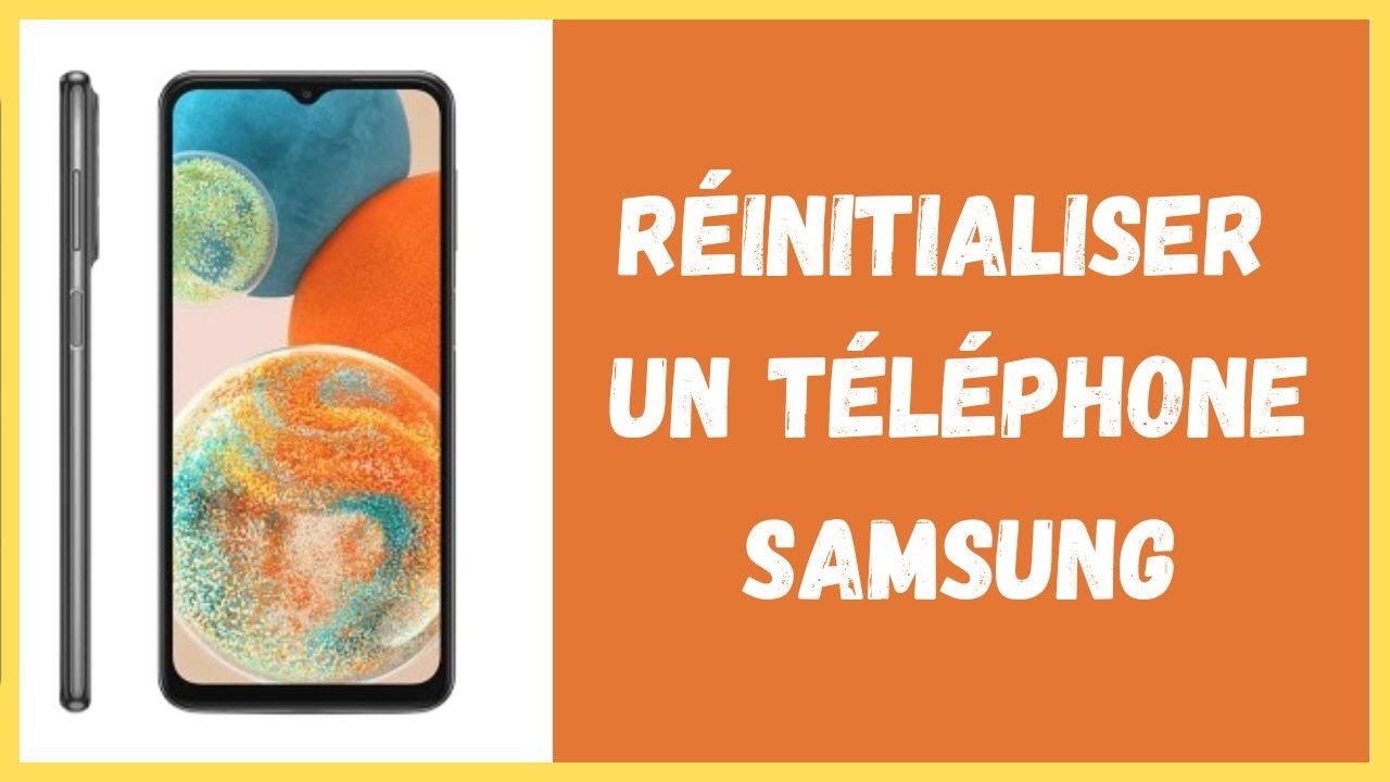 Comment réinitialiser un telephone Samsung - YouTube