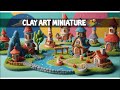 ✨ Ultimate Cute DIY Polymer Clay Miniatures 🏠🐇🍓 | Clay Fantasy Houses &amp; Figures 🎨 | Live Tutorial