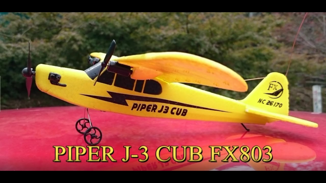 Piper J 3 Cub Fx803 Youtube