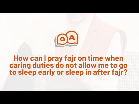Challenges to wake up for Fajr