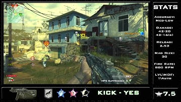 MW3 - MP5 Weapon Review BEST CLASS ! ! !