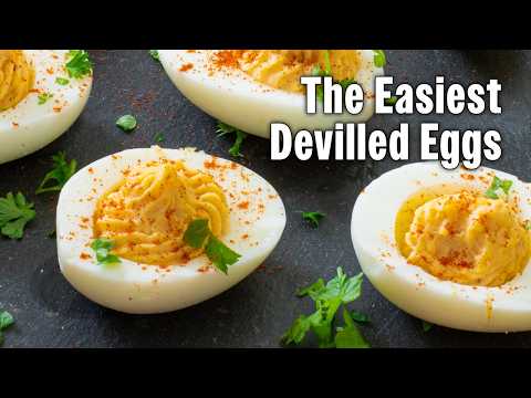 Easiest Devilled Eggs Recipe with Delicious Filling
