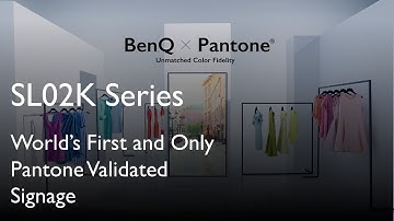 BenQ Pantone Validated SL02K Series Digital Signage - SL4302K/SL5502K/SL6502K/SL7502K/SL8502K