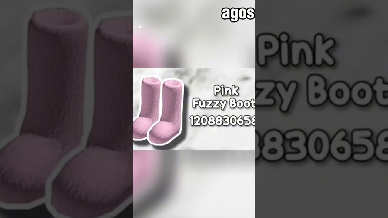 id de botas no brookhaven 