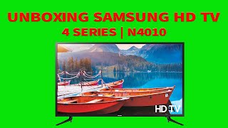 unboxing Samsung HD TV 4 series, model N4010 ,  UA32N1010ARXSG srilanka screenshot 2