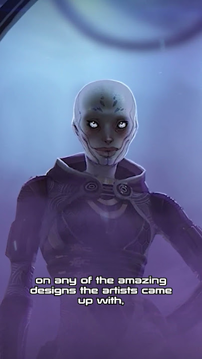 Why did BioWare change Tali's Face? (Mass Effect) #shorts #masseffect