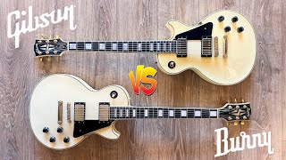 Burny RLC-65 Vs Gibson Les Paul Custom