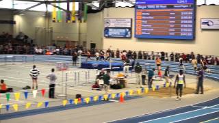 2015 MIAA Indoor All States Boys 1000m Last 2 laps Heat 2 of 2