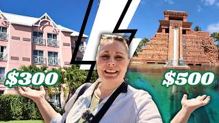 Atlantis Bahamas vs Comfort Suites Paradise Island | Honest Review, Cost, Water Park & Family Travel