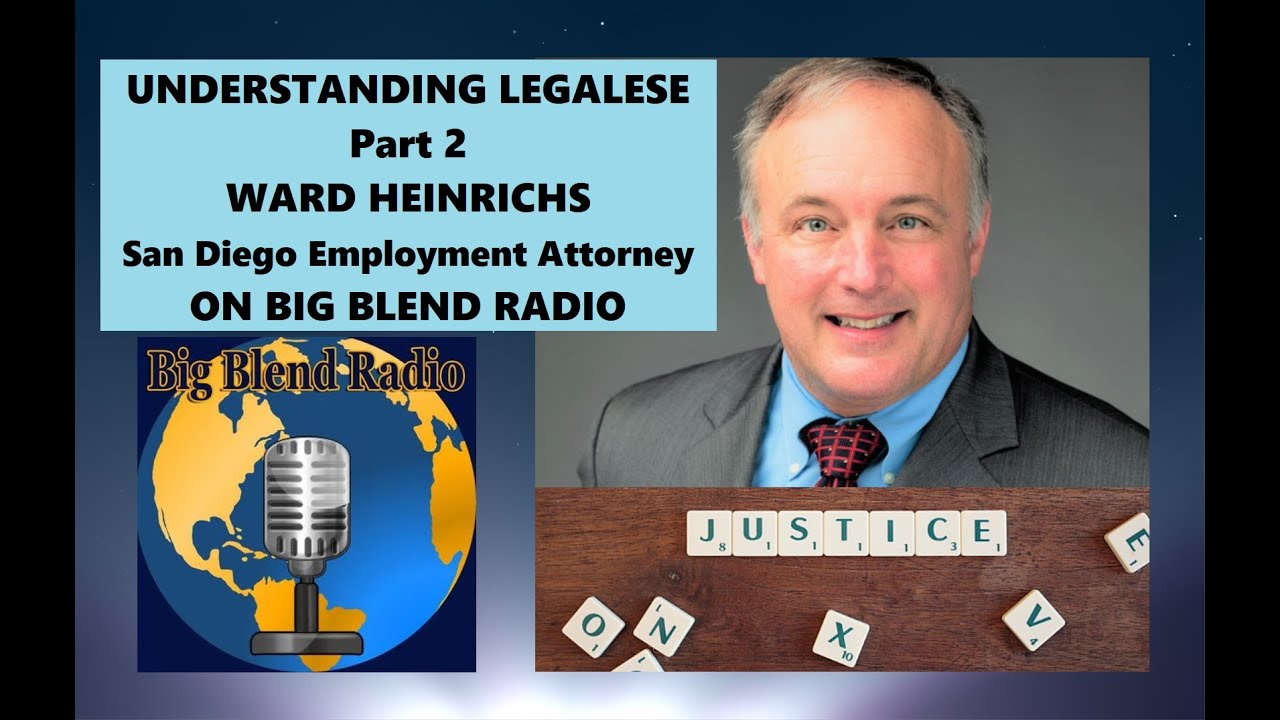 Attorney Ward Heinrichs - Understanding Legalese, Part 2 - YouTube