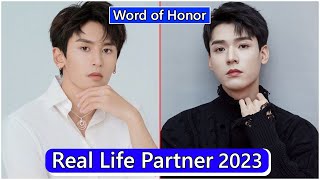 Zhang Zhehan And Gong Jun (Word of Honor) Real Life Partner 2023 Resimi