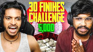 😱🔥30 FINISHES DUO CHALLENGE WITH @UnqGamer | Ruthless gaming | BGMI Telugu