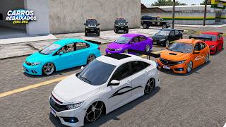Lowered Cars Online | Meeting of Lowered Civics G10 vs G9 and Chega VT! screenshot 1