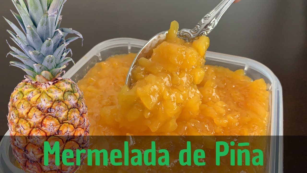 Como Hacer Mermelada de Piña