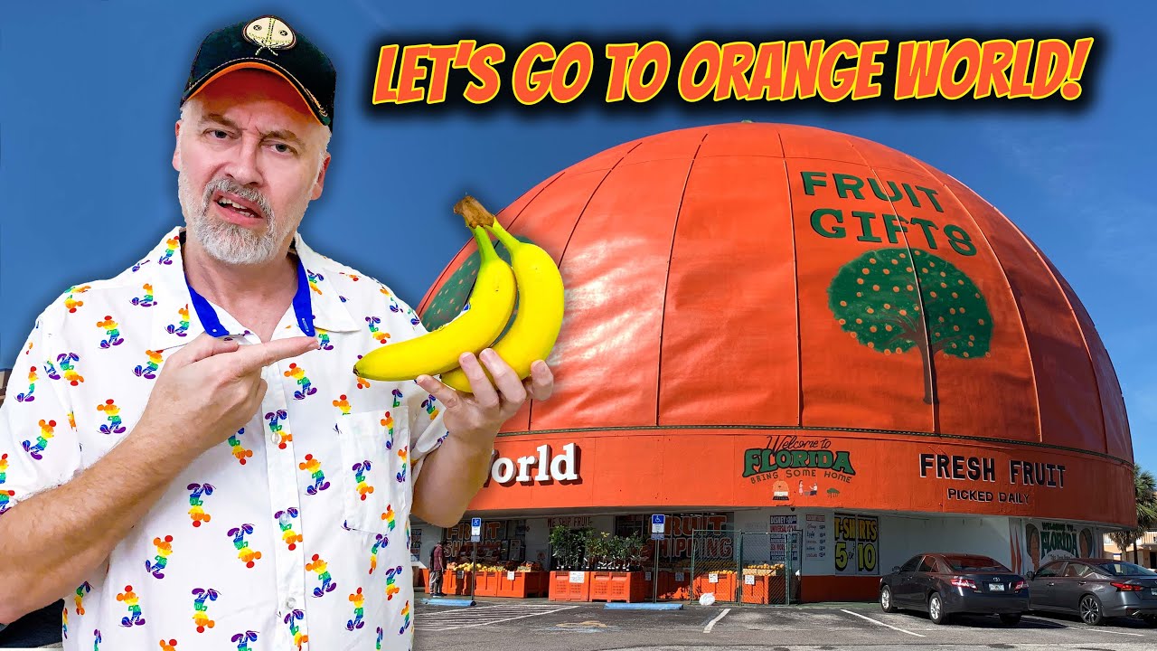 Giant Orange World Kissimmee Gift Shop - Orlando Tourist Trap Shopping