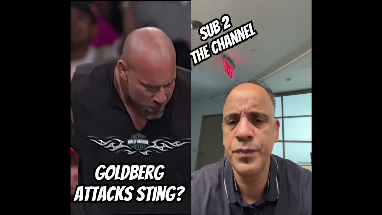GOLDBERG SAVES STING… THEN SUPERKICKS HIM! WCW CHAOS! #shorts