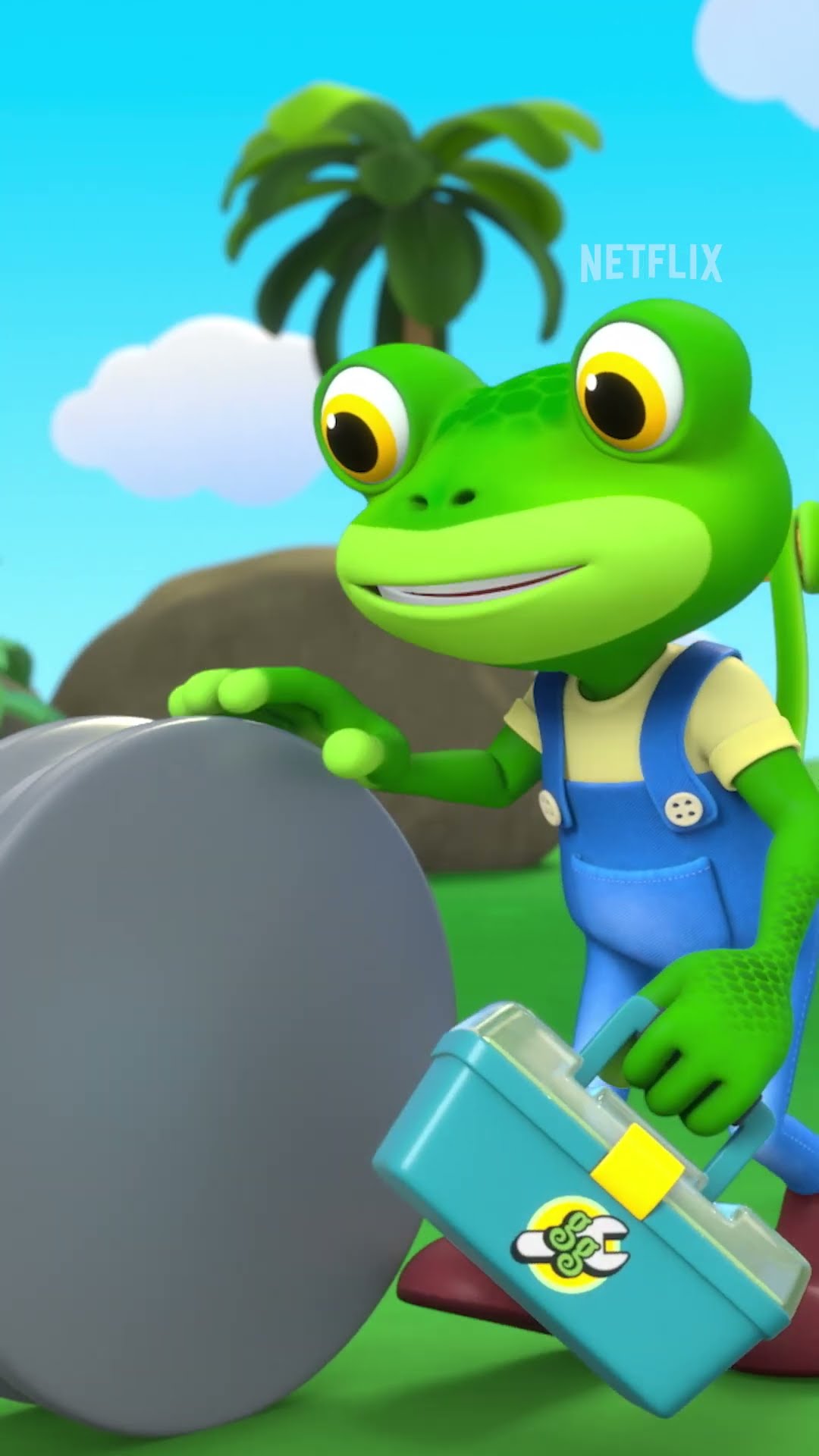 Gecko SAVES Yellow the Robot! ? Gecko's Garage is now playing on Netflix!
