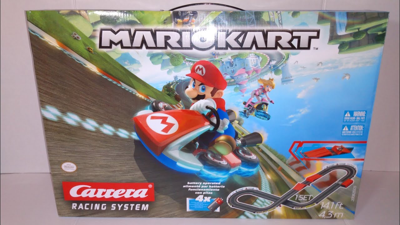Carrera Super Mario Race Track. Let's Build The Track - YouTube
