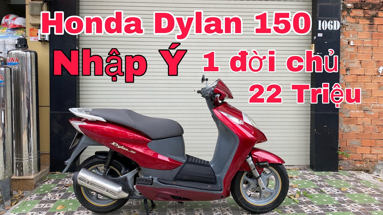 Honda Dylan 150 đỏ đô đời cuối  Phúc  MBN228456  0934137889