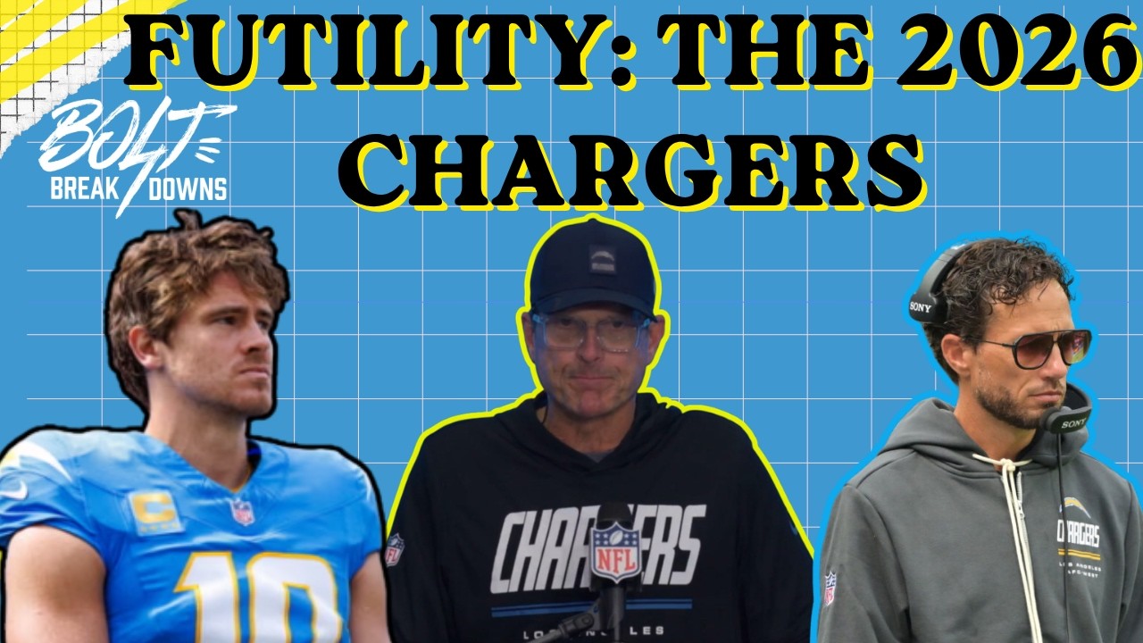 The 2026 Chargers: Exercise in Futility With Double-Digit L's to Cardinals, Raiders