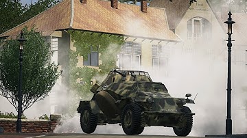 Post Scriptum - Sd.Kfz. 222 Heelsum Patrol [GER Comms/ENG Subs]