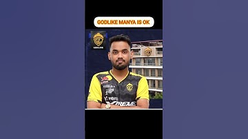 Manya Join Godlike 🚀💛 #godlike #s8ul #bgmishorts soul Manya was an emotion ❣️