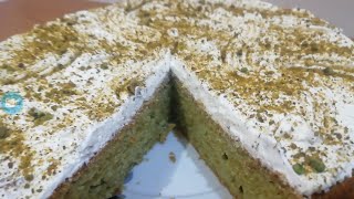 كيك بطعم نعناع mint flavored cake