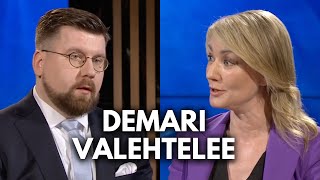 Näin demari valehtelee TV:ssä - Sebastian Tynkkynen nappaa kiinni heti