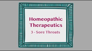 ATH #27: Therapeutics 3) Homeopathy for Sore Throats screenshot 5