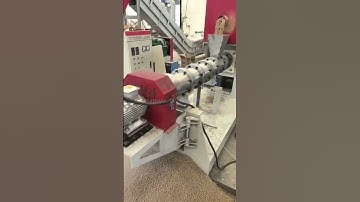 Floating fish feed pellet making machine testing from lima machinery #fishfeedmachine