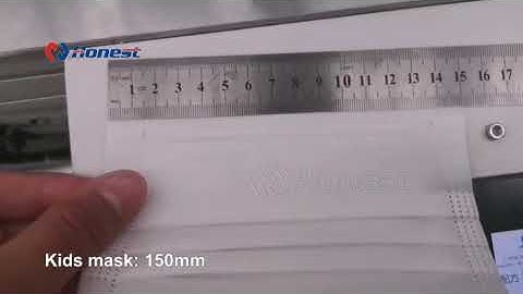 High-speed integrated elastic ear mask machine, also have children