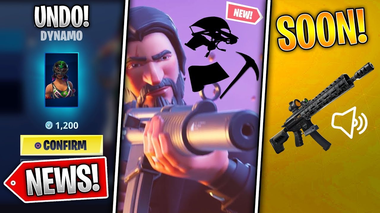 John Wick Officially Joins Fortnite For Wick's Bounty LTM