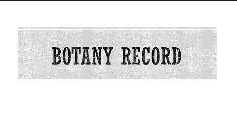 Botany practical record book