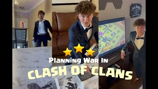 Planning War Attack in CLASH OF CLANS (serious)