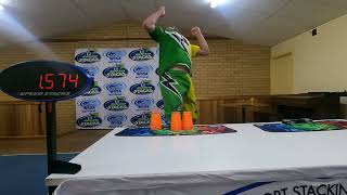 Jaydyn Coggins 3-3-3 Divisional Asian Record