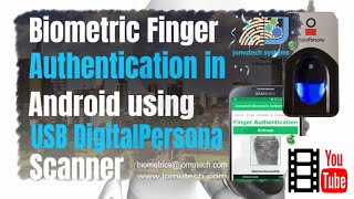 Android Biometric Authentication DEMO using USB Finger Scanner - This is NOT a TUTORIAL screenshot 5