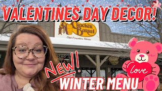 Cracker Barrel 💖 Valentine's Day | NEW Winter Menu!
