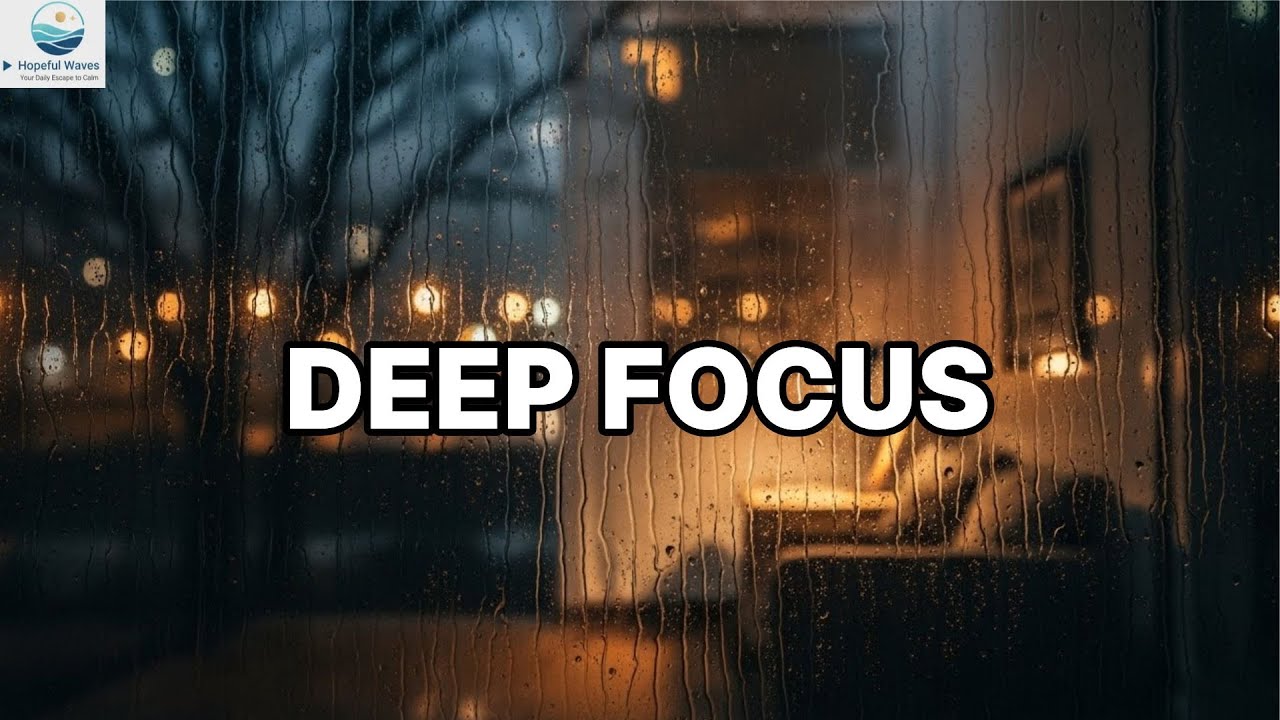 Deep Focus: 3-Hour Minimalist Classical & Gentle Rain for Study