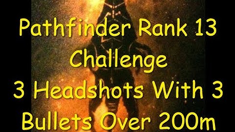Ghost Recon Breakpoint Pathfinder Rank 13 Challenge 3 Headshots With 3 Bullets Over 200m