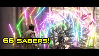 ULTIMATE GRIEVOUS HAS 66 LIGHTSABERS!