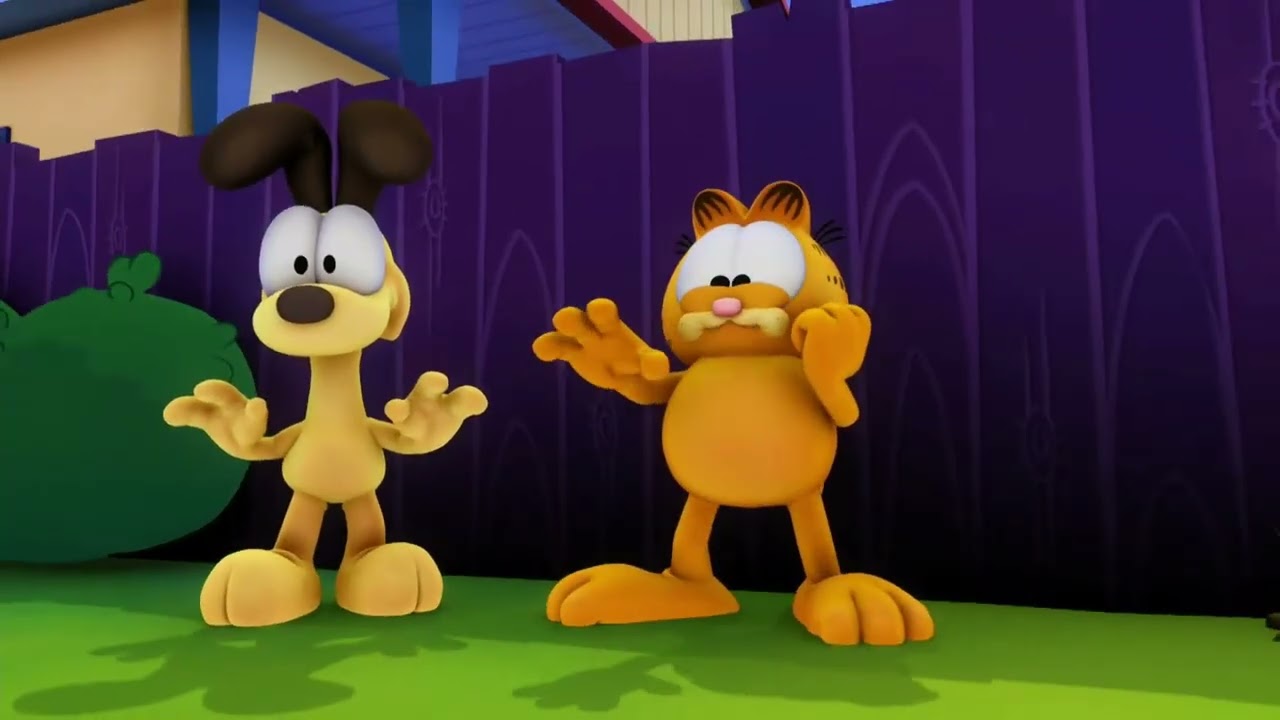 The Garfield Show House Destruction Scene! Sparta Venom Remix