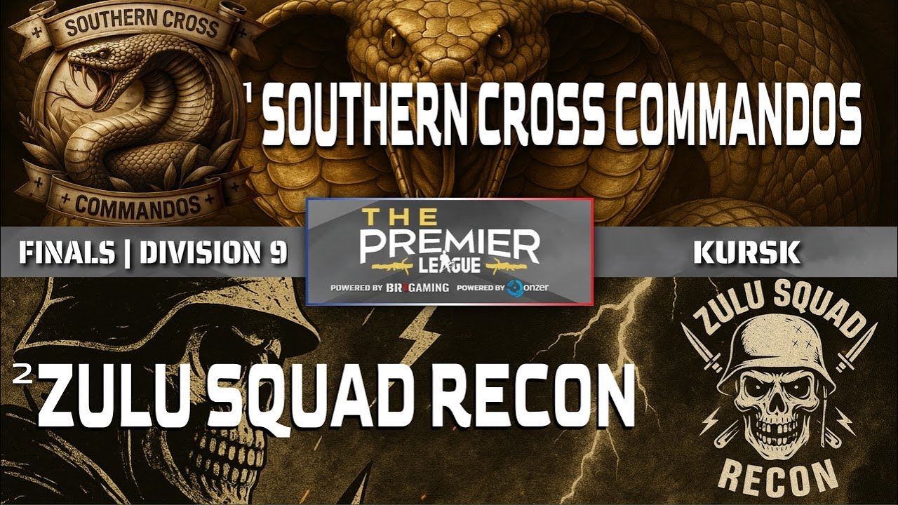 Hell Let Loose Division 9 FINALS - SCC vs ZSR -  The Premier League - Kursk Oleg's - Console HLL
