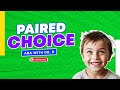 Paired Choice Preference Assessment Data Collection #behavioranalysis